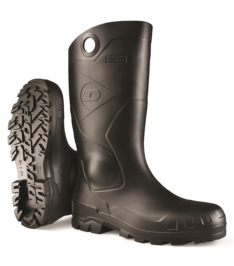 Chesapeake, Noir | Bottes de pluie 14'' en PVC