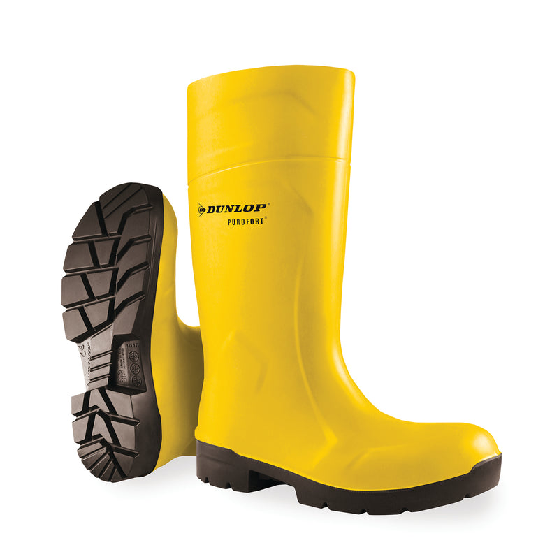 Purofort FoodPro Safety, Yellow | Insulated Agrifood PU Work Boots