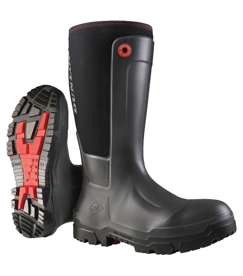 Snugboot Workpro Full Safety, Charcoal |16'' Waterproof CSA Work Boots