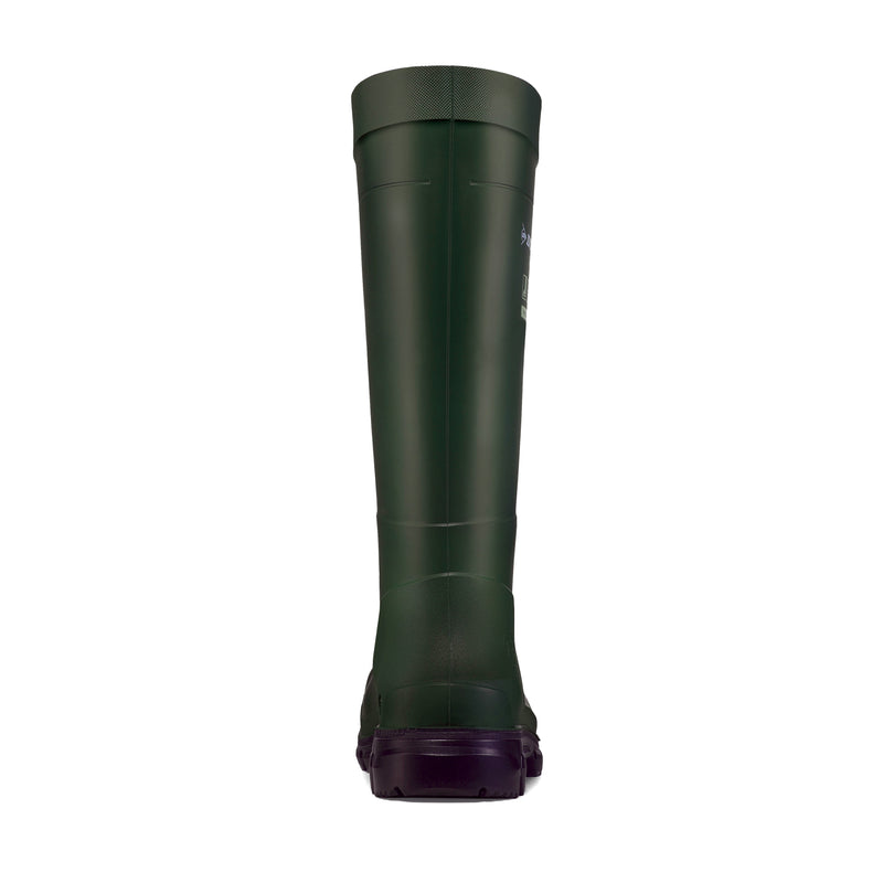 Purofort TerraPro Soft Toe, Vert | Bottes de pluie 15’’ en PU imperméa