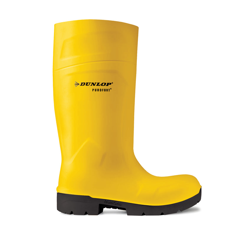 Purofort FoodPro Safety, Jaune | Bottes agroalimentaire en PU