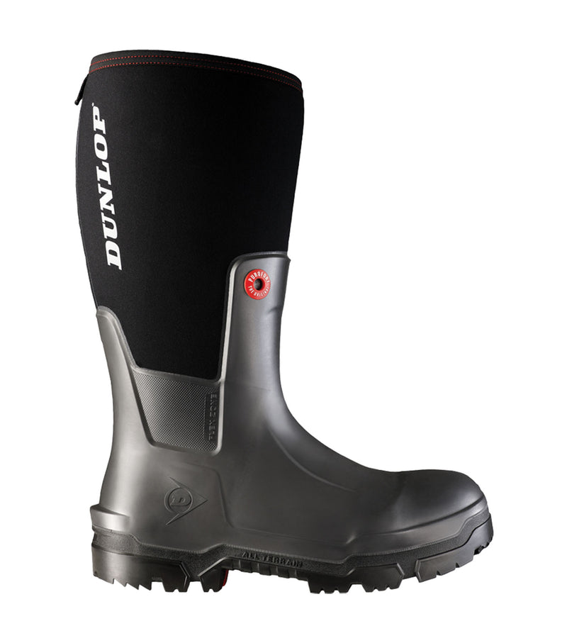 Snugboot Pioneer, Charcoal |16'' Insulated Waterproof Boots