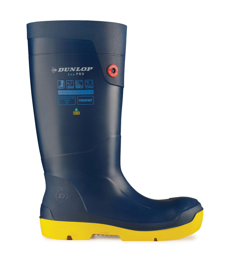 SeaPRO Full Safety, Blue | Professional Fisherman’s Boots