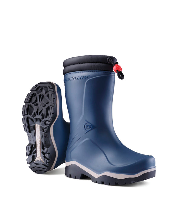 Kids Blizzard, Blue | Ultralight insulated rain boot for kids