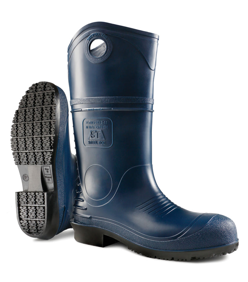 Durapro Steel Toe, Blue | 15'' Waterproof PVC Work Boots