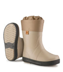 Puddle Jumper Fur Lined, Crème | Bottes de pluie isolées pour enfants
