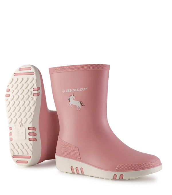 Dunlop Mini, Pink | PVC rain boots for kids