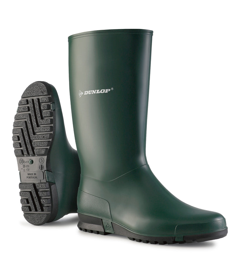 Dunlop Sport, Green | 12.5'' Waterproof PVC Rain Boot