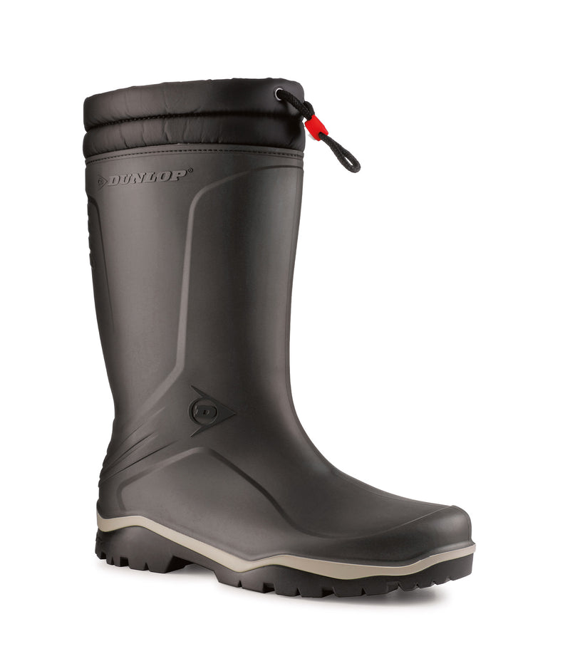 Blizzard, Black | Botte de pluie isolée 14'' en PVC