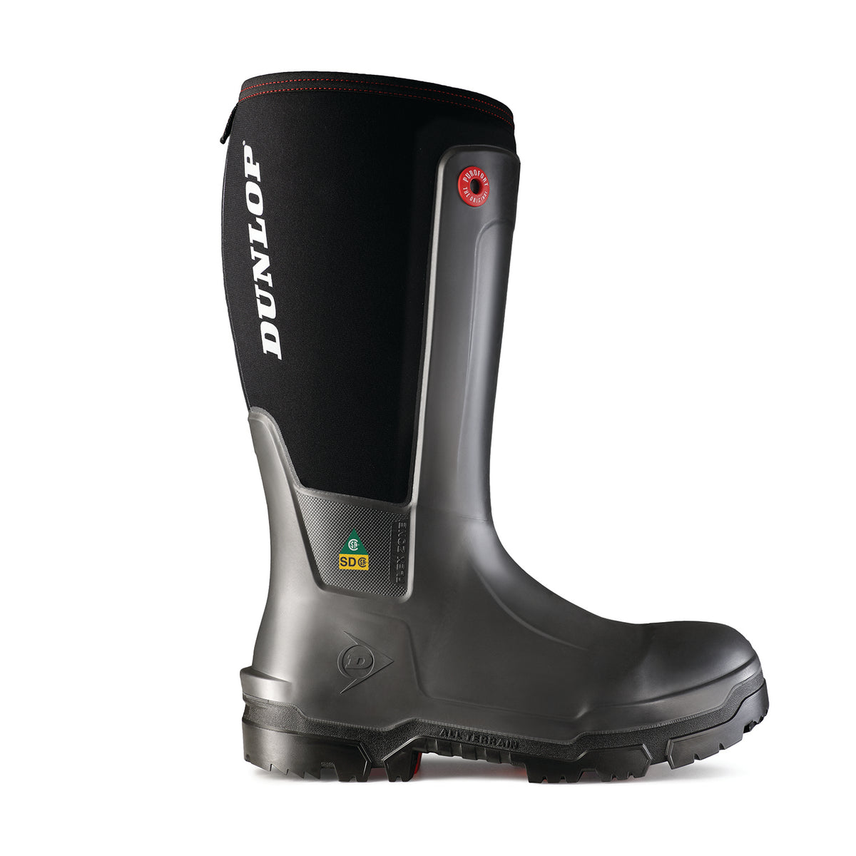 Snugboot Workpro Full Safety, Charcoal |16'' Waterproof CSA Work Boots