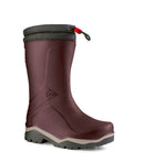 Kids Blizzard, Burgundy | Ultralight insulated rain boot for kids