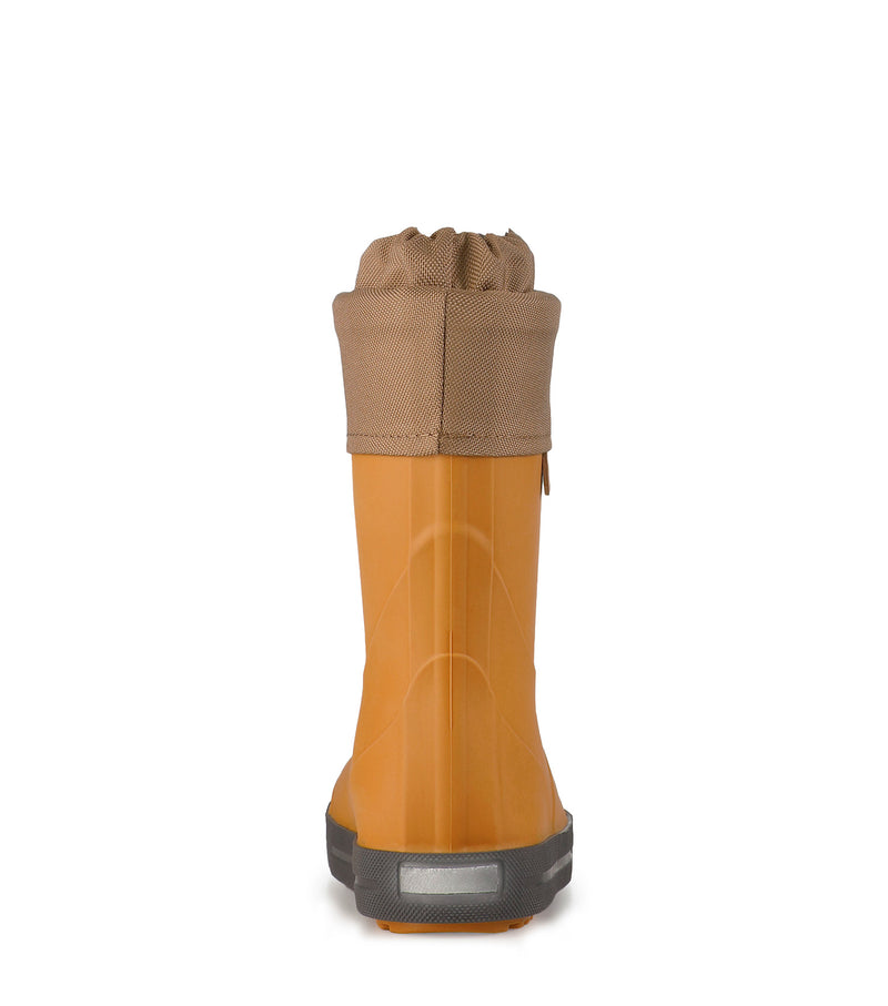 Puddle Jumper Fur Lined, Noir | Bottes de pluie isolées pour enfants