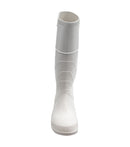 White PVC Steel Toe, White | 16'' Waterproof PVC Work Boots